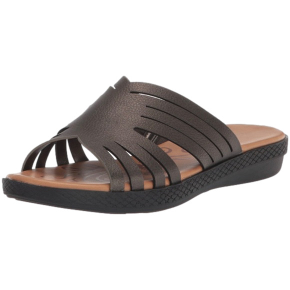 EASY Street Women's Audra Wedge Sandal, Pewter, 6 NWT - Picture 3 of 9